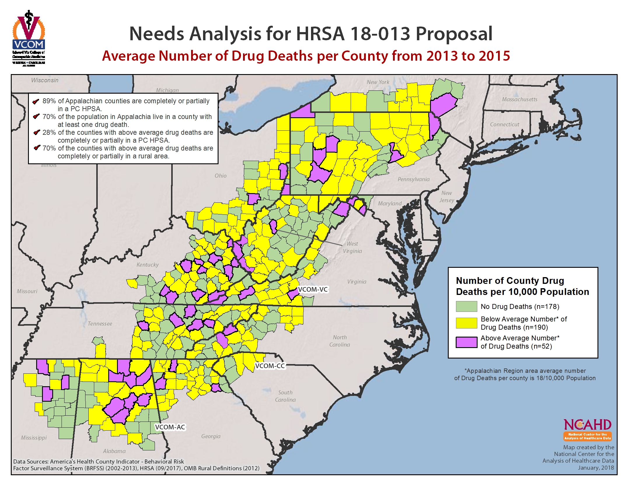 Drug Deaths in Appalachia